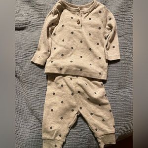 Carters-Just one you polka dot set